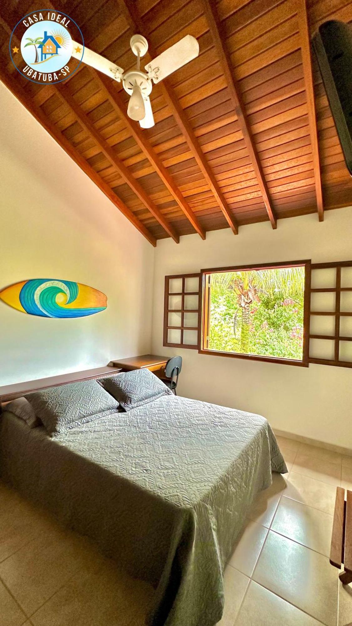 Casa Ideal Em Condominio Fechado A 200M Da Praia Maranduba, Area De Lazer Completa Ubatuba Kültér fotó